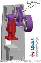 冲床的滑块导轨是如何连接在床身上的,求图片及具体说明